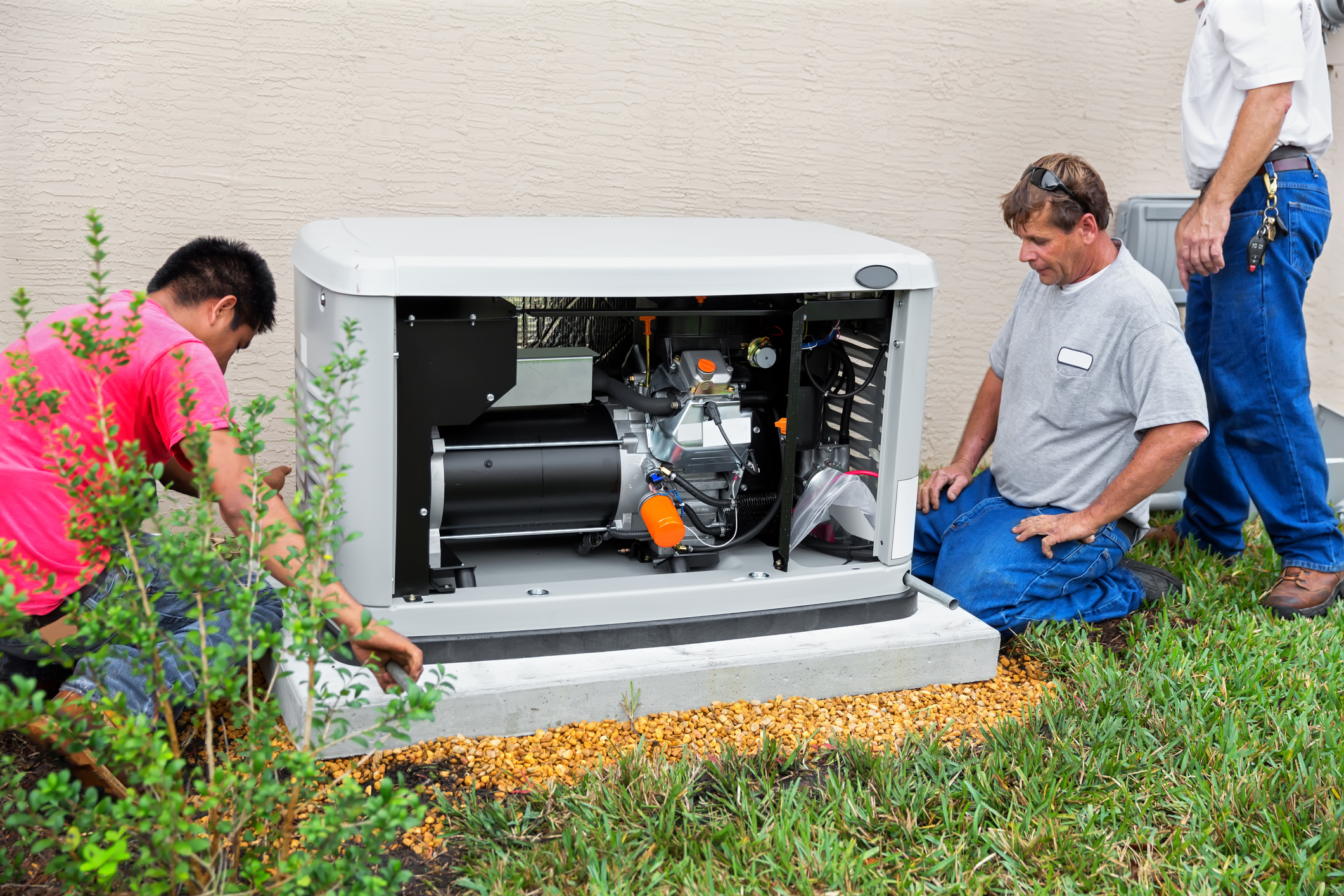 installing a whole house emergency generator for hurricane season